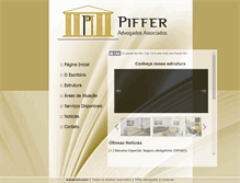 Tablet Screenshot of pifferadvogados.com.br